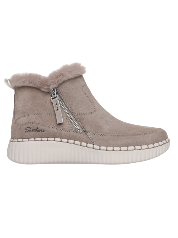 Botín Skechers Wildshire Blvd Freshl Zip 168108 Taupe