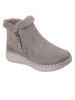 Botín Skechers Wildshire Blvd Freshl Zip 168108 Taupe
