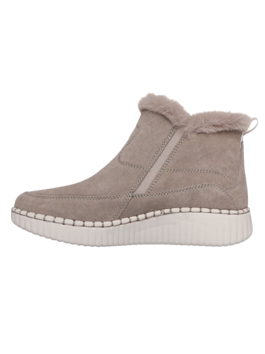 Botín Skechers Wildshire Blvd Fresh Zip 168108 Taupe