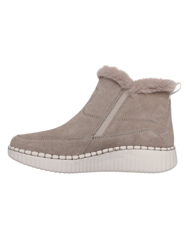 Botín Skechers Wildshire Blvd Fresh Zip 168108 Taupe