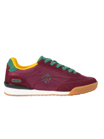 Sneaker Popa Muse Serraje Burdeos