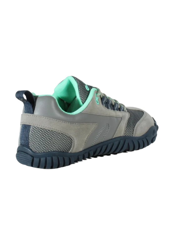 Zapato Barefoot Hi-Tec Waterproof Figaro Low Gris