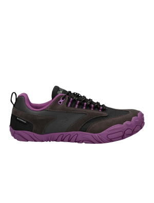 Zapato Barefoot Hi-Tec Waterproof Figaro Low Gris Violeta