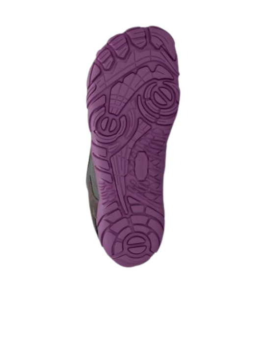 Zapato Barefoot Hi-Tec Waterproof Figaro Low Gris Violeta