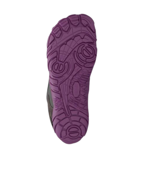 Zapato Barefoot Hi-Tec Waterproof Figaro Low Gris Violeta