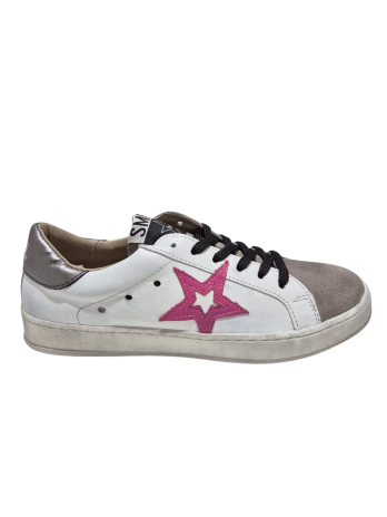 Deportivo Silver Moose 1203 Blanco Rosa