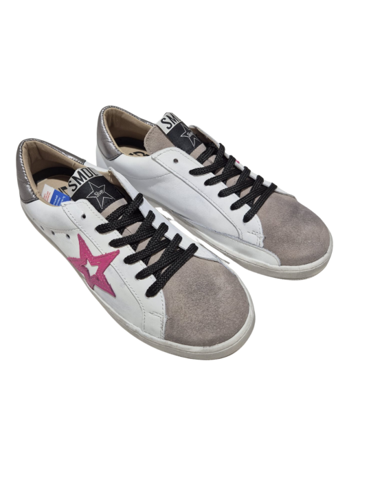 Deportivo Silver Moose 1203 Blanco Rosa