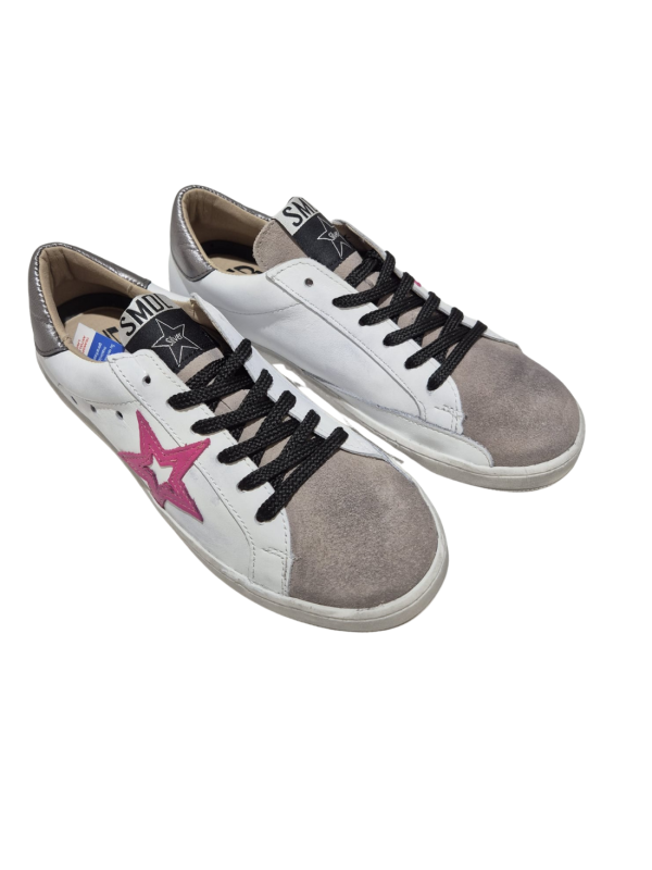 Deportivo Silver Moose 1203 Blanco Rosa