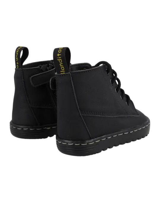 Botín Respetuoso Blanditos Doha Negro