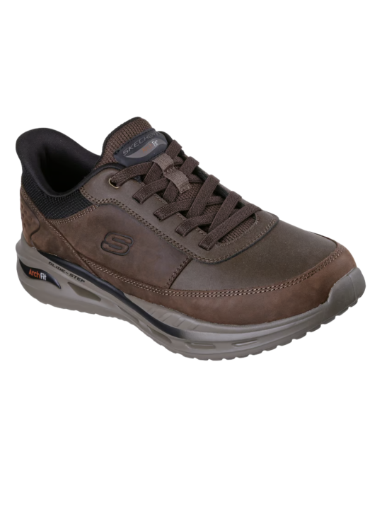 Zapato Skechers Slip-ins Orvan 210981 Marrón