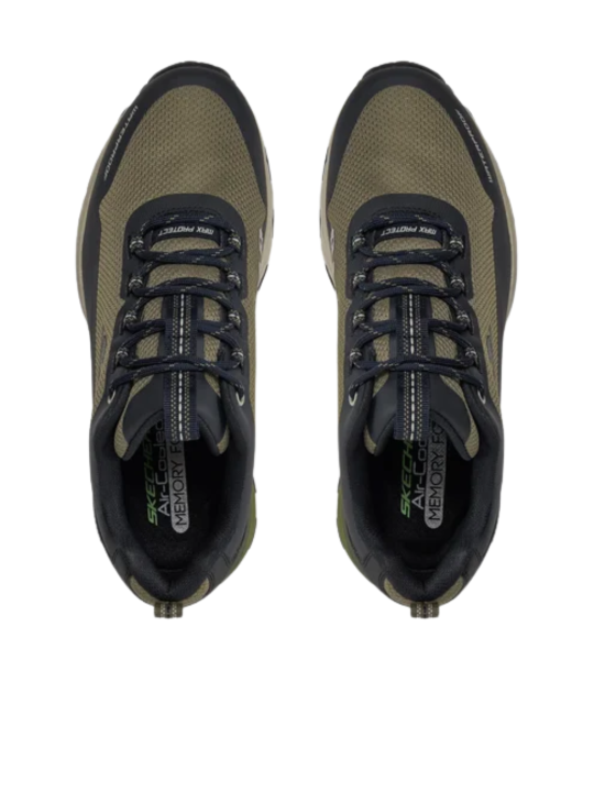 Deportivo  Skechers Waterproof Max Protect 237304 Oliva Negro