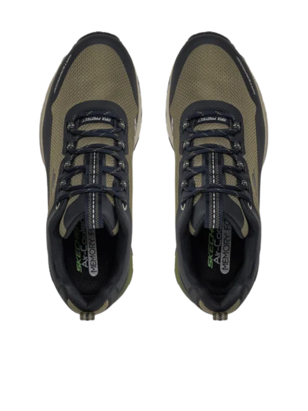 Deportivo  Skechers Waterproof Max Protect 237304 Oliva Negro