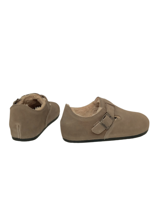 Zueco Top3 502 Serraje Taupe
