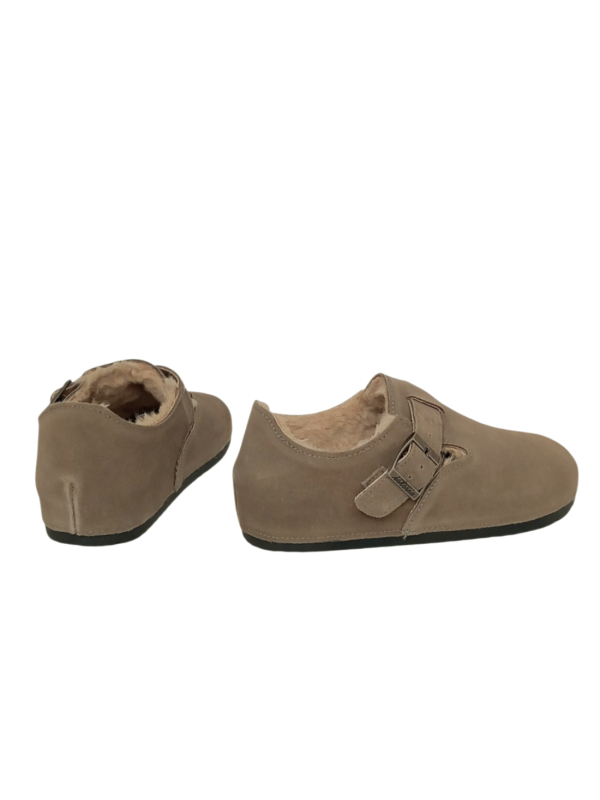 Zueco Top3 502 Serraje Taupe