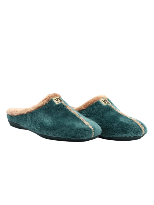 Zapatilla Casa Vulca Bicha 4311 Verde Salmón