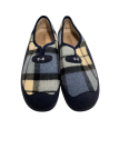 Zapatilla De Casa Vulca Bicha 4671 Cuadros Marino