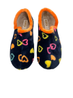 Zapatilla Casa Koki's 4-1446 Corazones Marino