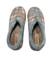 Zapatilla Casa Koki's  5-1511 Cuadros Celeste