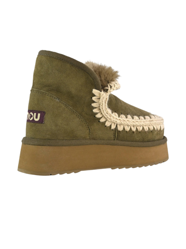 MOU Mini Eskimo Platform Boot Verde