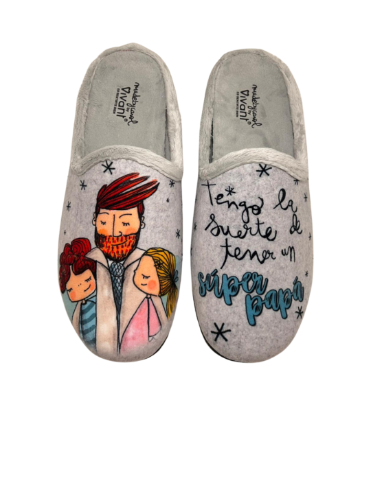 Zapatilla Casa Vivant 252020 Papá Gris