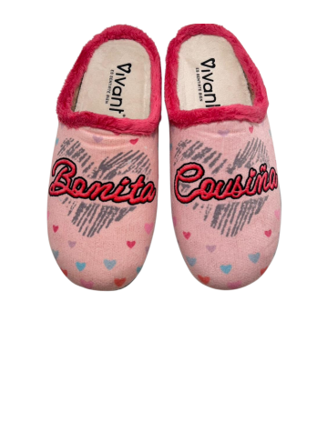 Zapatilla Casa Vivant 252055 Bonita Rosa
