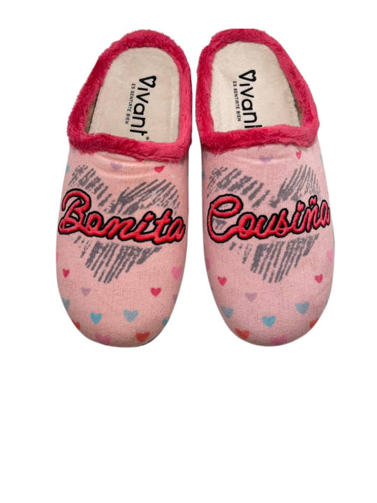 Zapatilla Casa Vivant 252055 Bonita Rosa