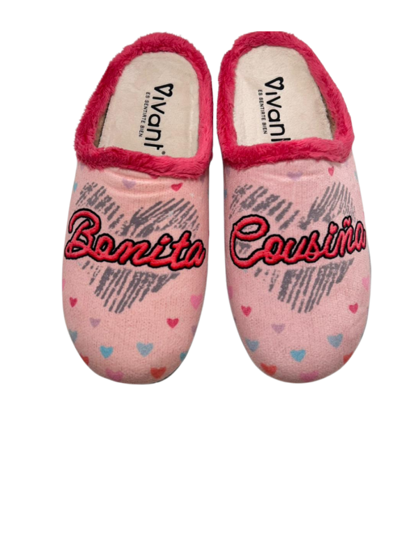 Zapatilla Casa Vivant 252055 Bonita Rosa