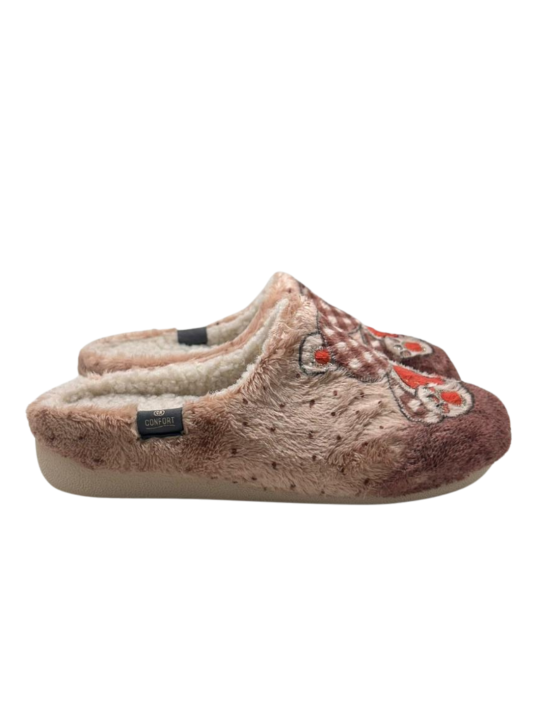 Zapatilla Casa CM Confort 50343 Beige