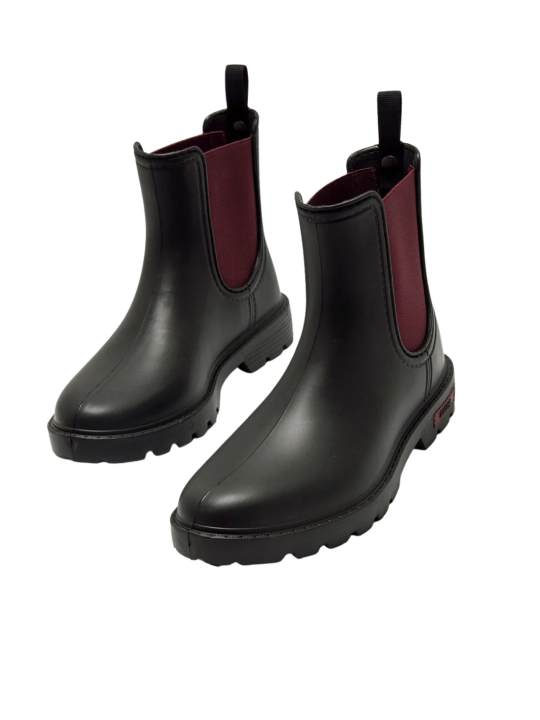 Bota Agua 56334 Negro Burdeos