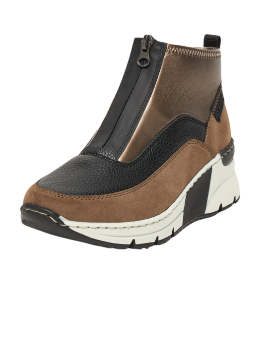 Botín Rieker N6352-25 Marrón