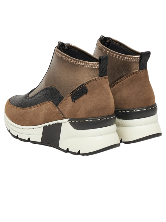 Botín Rieker N6352-25 Marrón