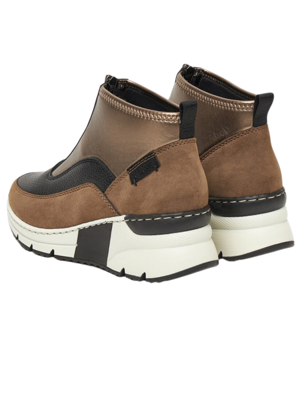 Botín Rieker N6352-25 Marrón