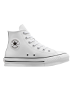 Converse Chuck Taylor All Star Lift Platform Leather A01016C Blanca (29-35)