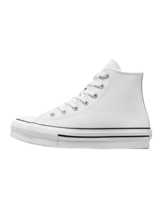 Converse Chuck Taylor All Star Lift Platform Leather A01016C Blanca (29-35)