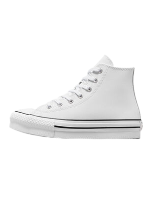 Converse Chuck Taylor All Star Lift Platform Leather A01016C Blanca (29-35)