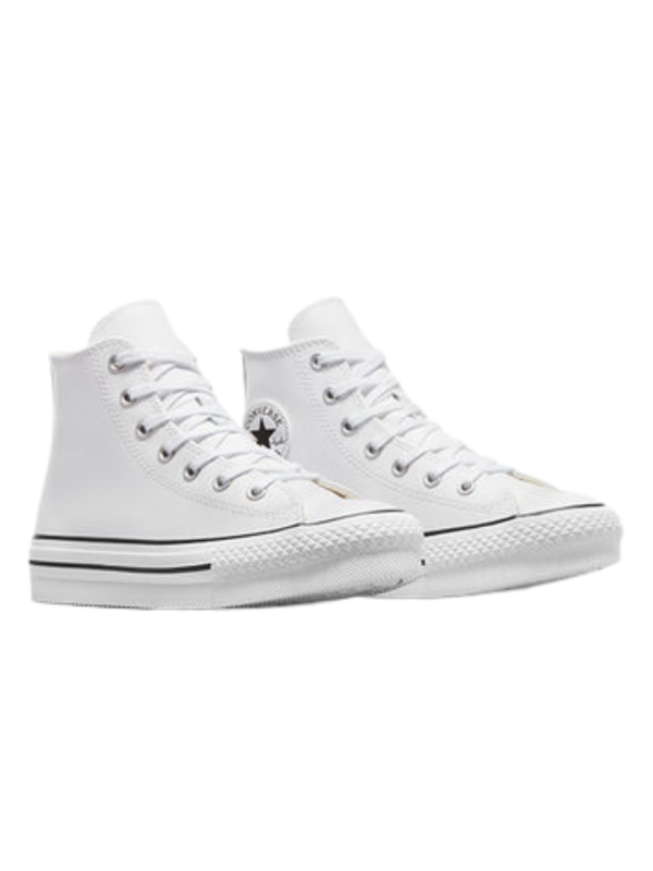 Converse Chuck Taylor All Star Lift Platform Leather A01016C Blanca (29-35)