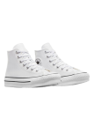 Converse Chuck Taylor All Star Lift Platform Leather A01016C Blanca (29-35)