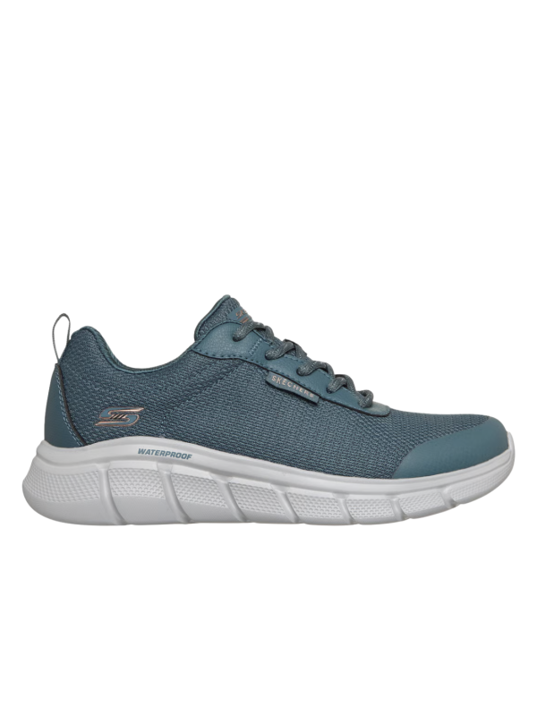 Deportivo Skechers Bobs Waterproof 117351 Gris Ceniza