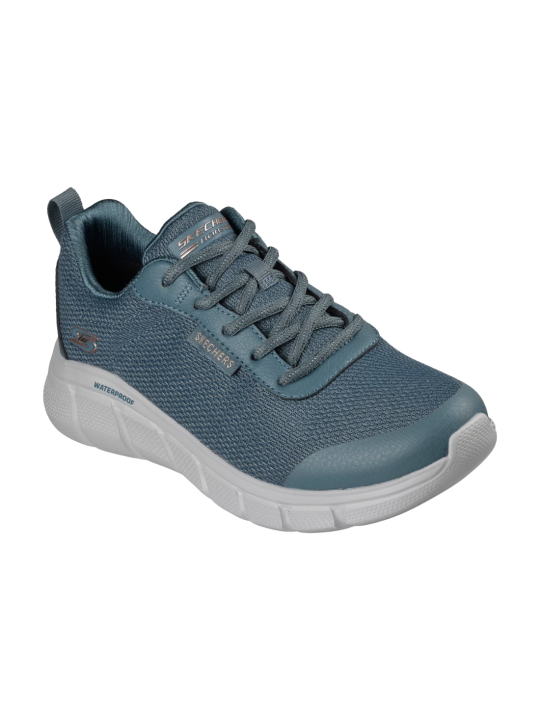 Deportivo Skechers Bobs Waterproof 117351 Gris Ceniza