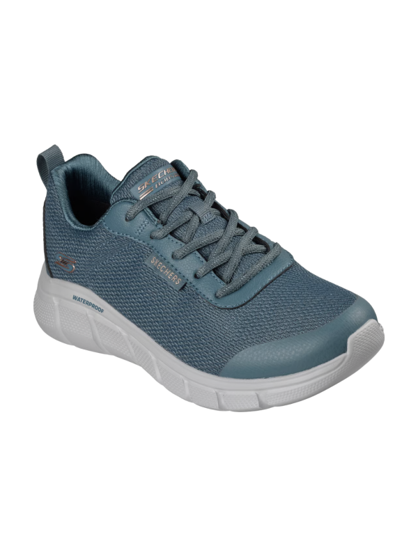 Deportivo Skechers Bobs Waterproof 117351 Gris Ceniza