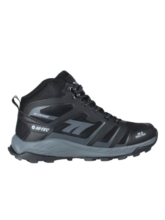 Bota Hi-Tec Waterproof Toubkal Mid Negro