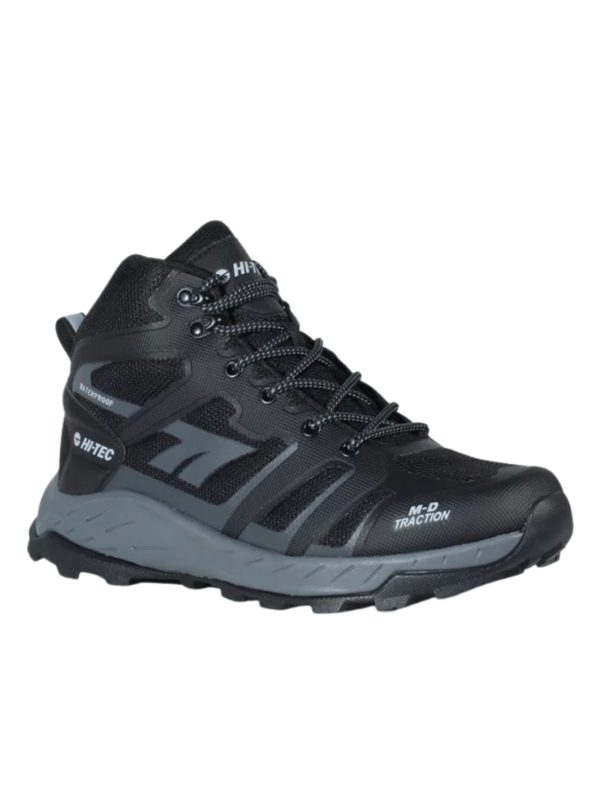 Bota Hi-Tec Waterproof Toubkal Mid Negro