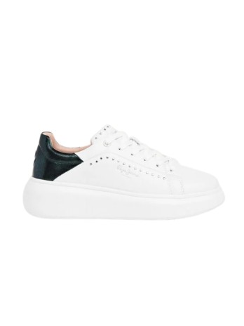 Deportivo Pepe Jeans Yara Choice PLS000015 Blanco Esmeralda