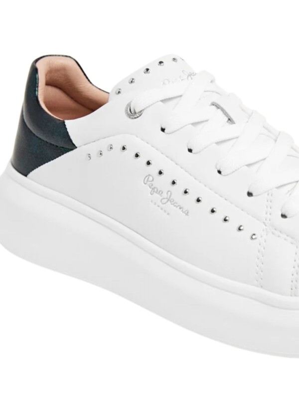 Deportivo Pepe Jeans Yara Choice PLS000015 Blanco Esmeralda