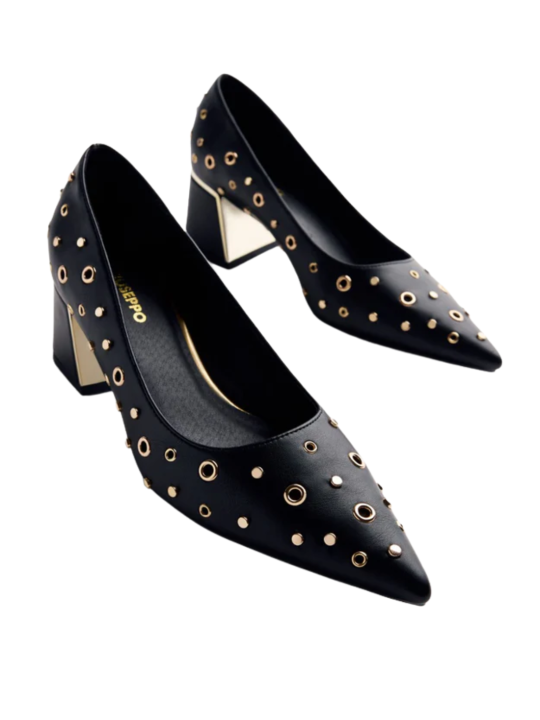 Zapato Tacón Gioseppo Hibbing 76131 Negro