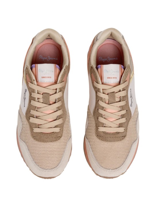 Deportivo Pepe Jeans London PLS400025 Beige