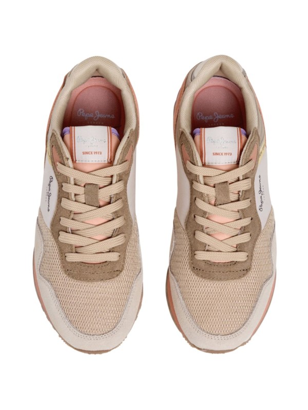 Deportivo Pepe Jeans London PLS400025 Beige