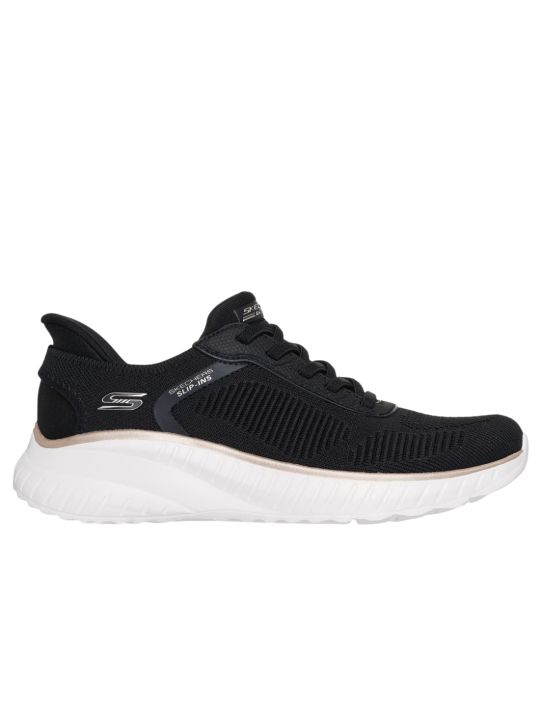 Deportivo Skechers Slip-Ins 117497 Negro Oro