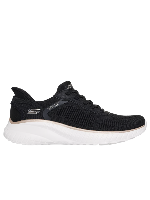 Deportivo Skechers Slip-Ins 117497 Negro Oro
