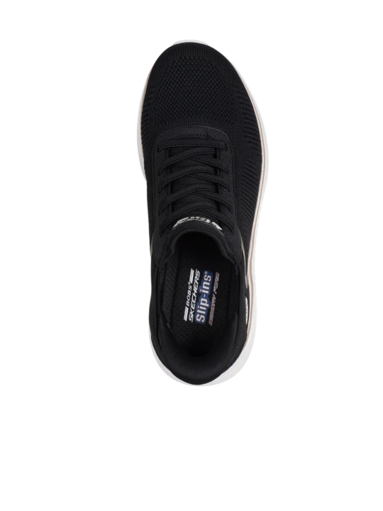 Deportivo Skechers Slip-Ins 117497 Negro Oro